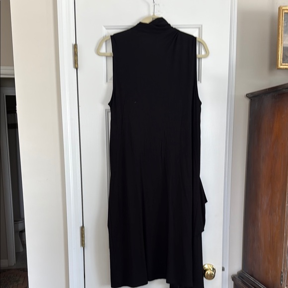 Eileen Fisher Black Sleeveless vest - Picture 6 of 9